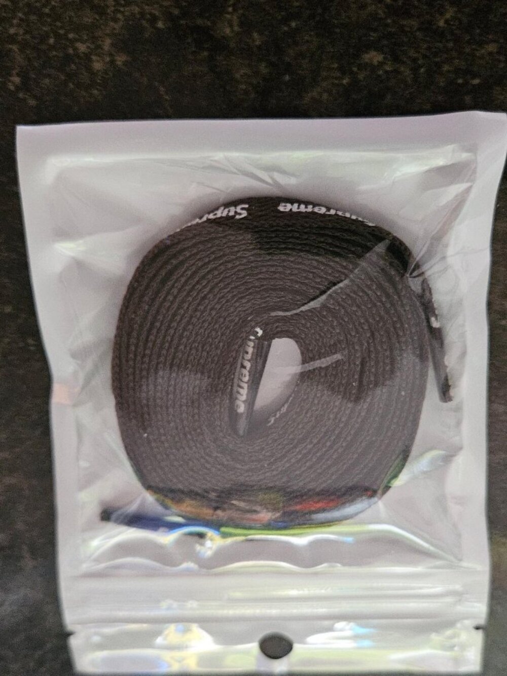 Black Supreme Shoelaces New Sealed